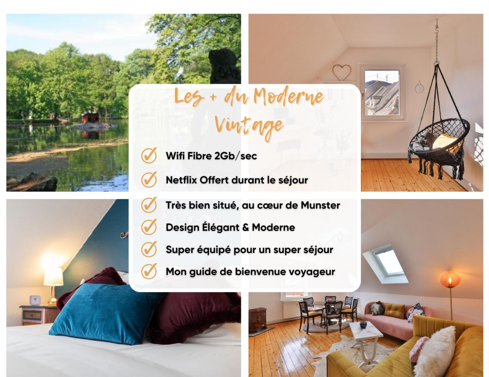 Le Moderne Vintage Hyper Centre,3 Chambres, Neuf Au Calme, 3 Etoiles 묑스테르 외부 사진