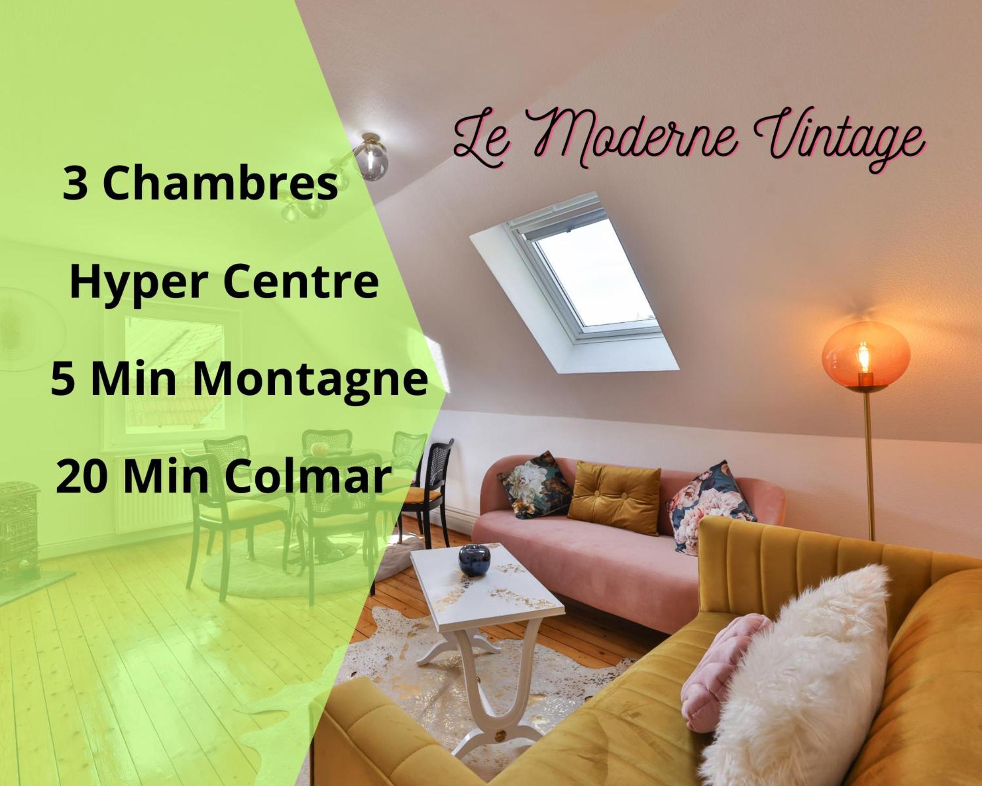 Le Moderne Vintage Hyper Centre,3 Chambres, Neuf Au Calme, 3 Etoiles 묑스테르 외부 사진